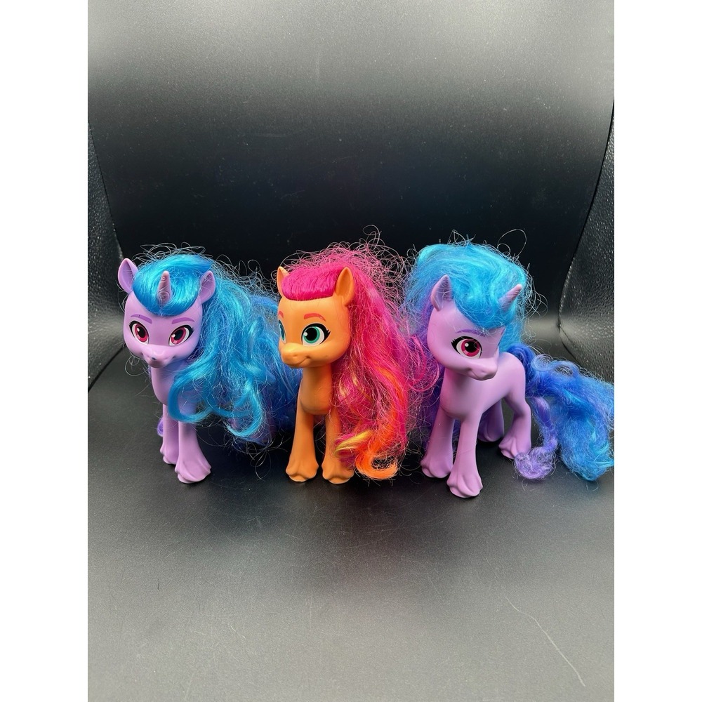 Lot Of 3 Hasbro My Little Pony A New Generation 5 Izzy Moonbow Sunny Starscout